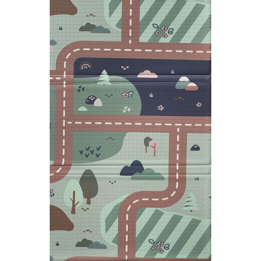 Tapis de jeux XXL réversible Eveil & motricité Landform 150x200cm   