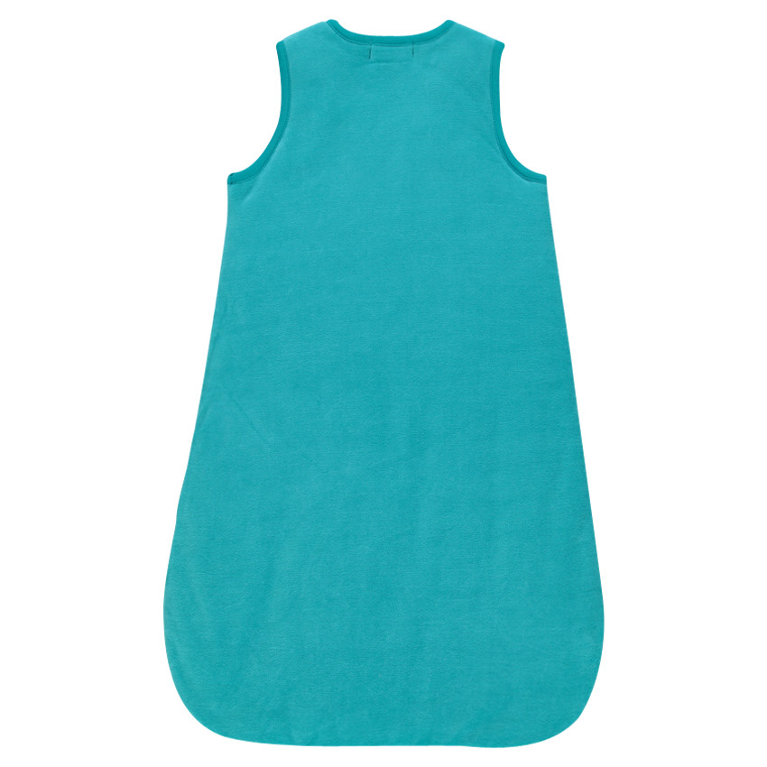 Turbulette sans manches en velours et jersey motif hibou 