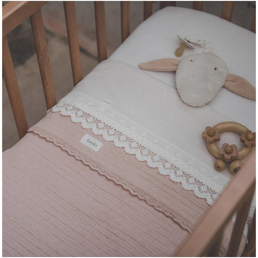 Couverture lit Elba Blush 100x150cm TOG 0.8 