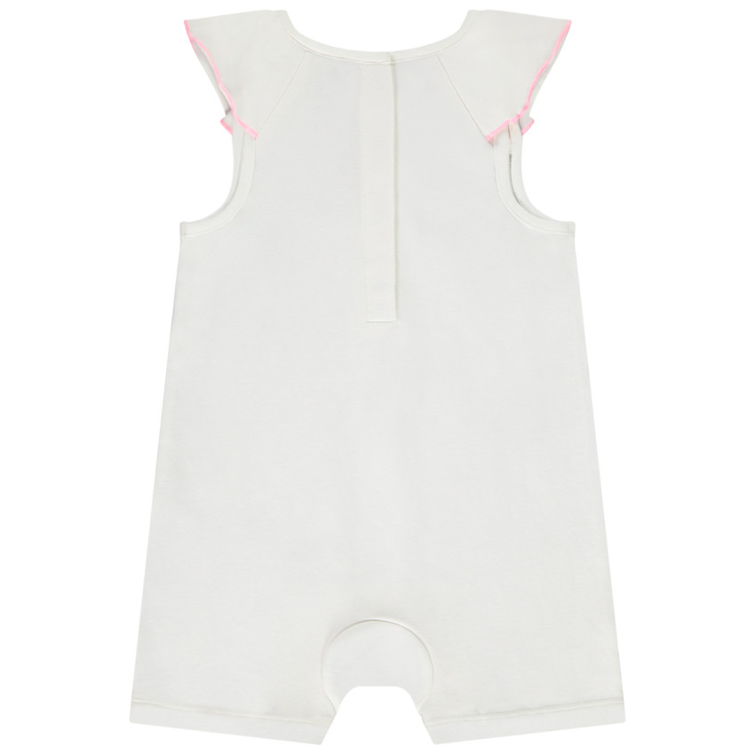 Korte jumpsuit in jersey met Minnie Disney-print voor meisjes 