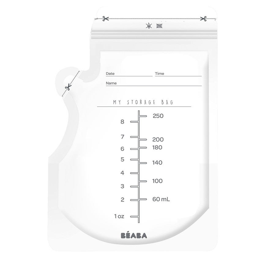 Bewaarzakjes voor moedermelk 250ml x 50st. 