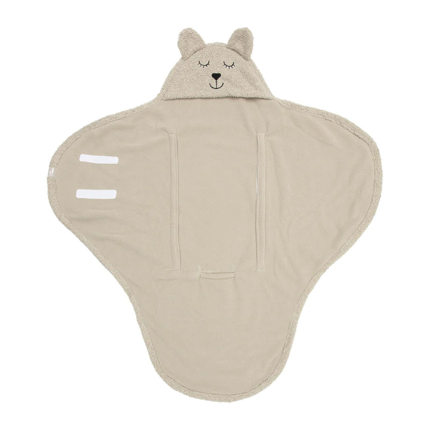 Couverture enveloppante Bear Boucle - Vert Olive 