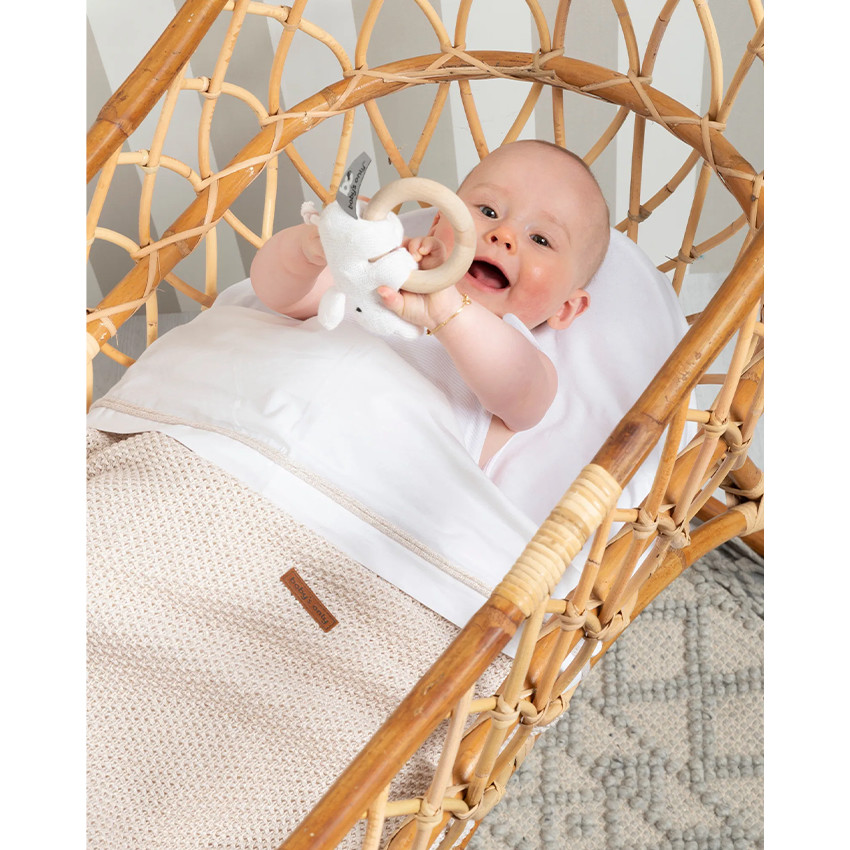 Deken bed Soft Sparkle - Flavor goud/ivoor 100x135 cm 