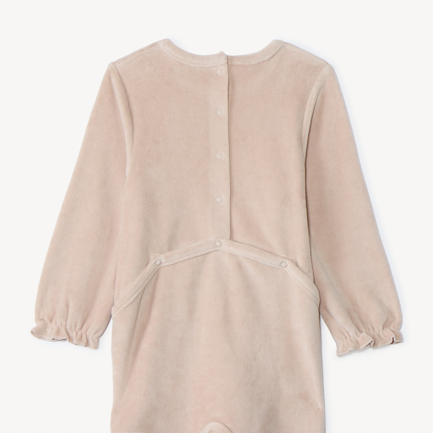 Lot de 3 dors-bien Biche en velours pour bébé fille avec ouvertures différentes selon l'âge 