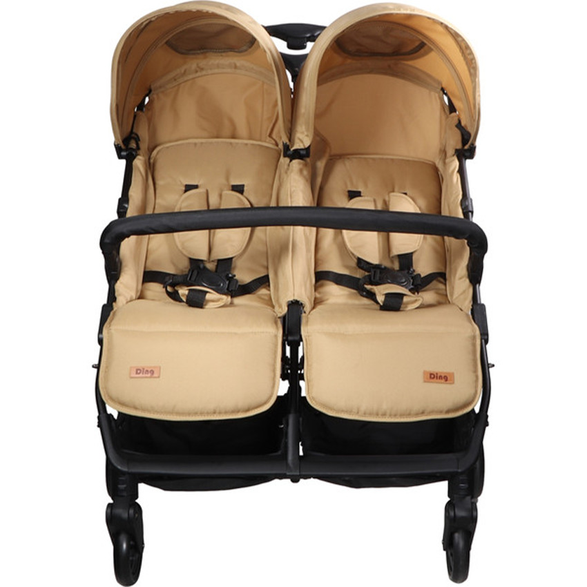 Wandelwagen Buggy Duo tweelingen Mellizo Camel 
