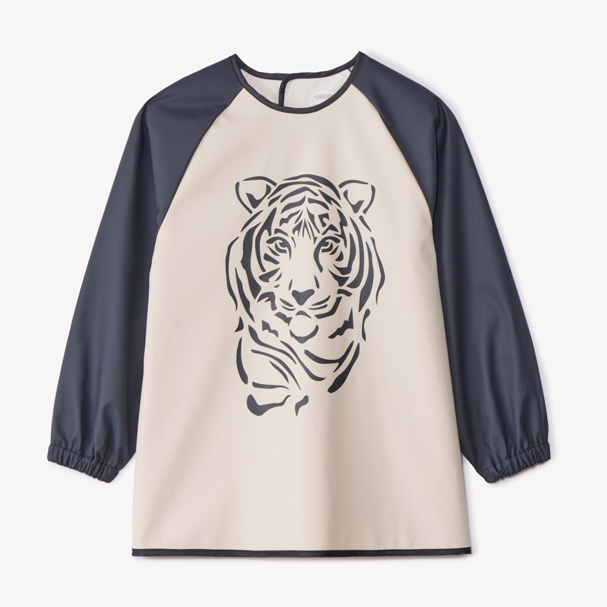 Schort voor verven met tijgerprint voor jongens 