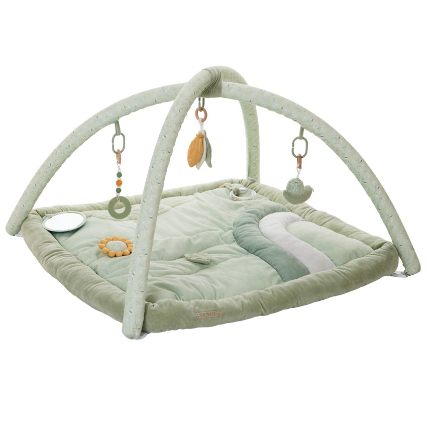 Tapis d'éveil Promenade Bucolique vert 