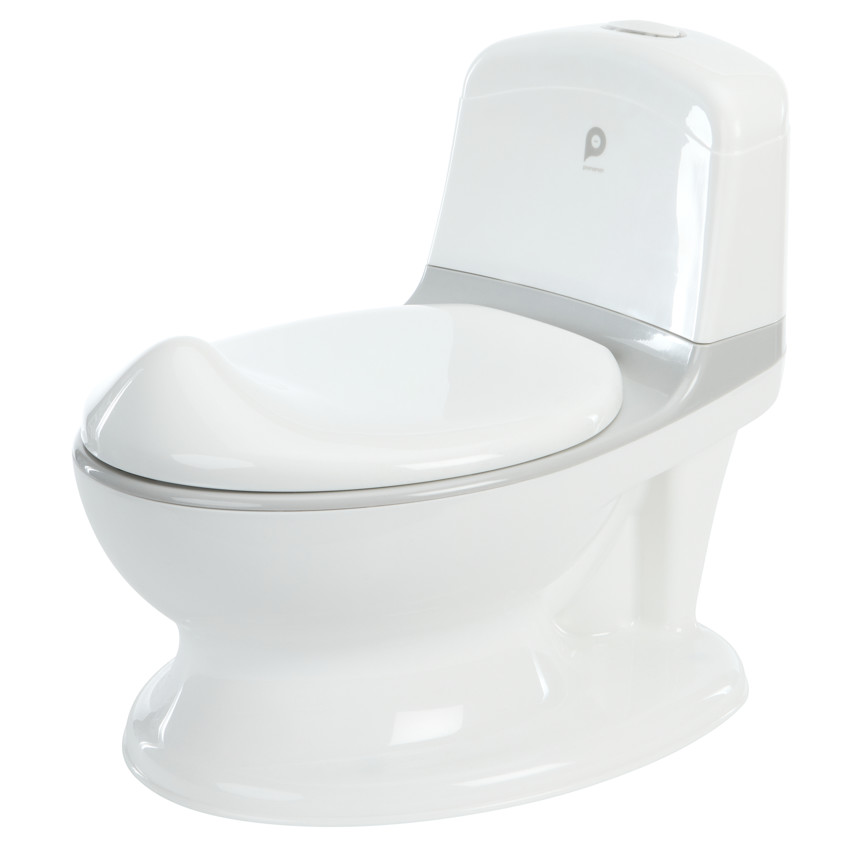 Pot d'apprentissage mini toilette sonore blanc 
