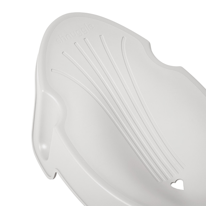 BAIGNOIRE BÉBÉ - 0/12M - BLANC/GRIS 