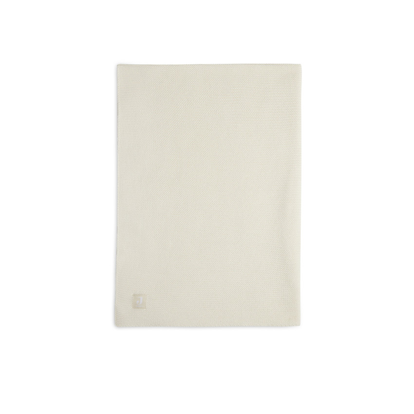 Couverture pour berceau Basic 75x100 cm Knit Ivory 