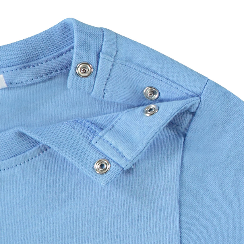 Korte mouwen T-shirt met tropisch patroon voor baby jongen 