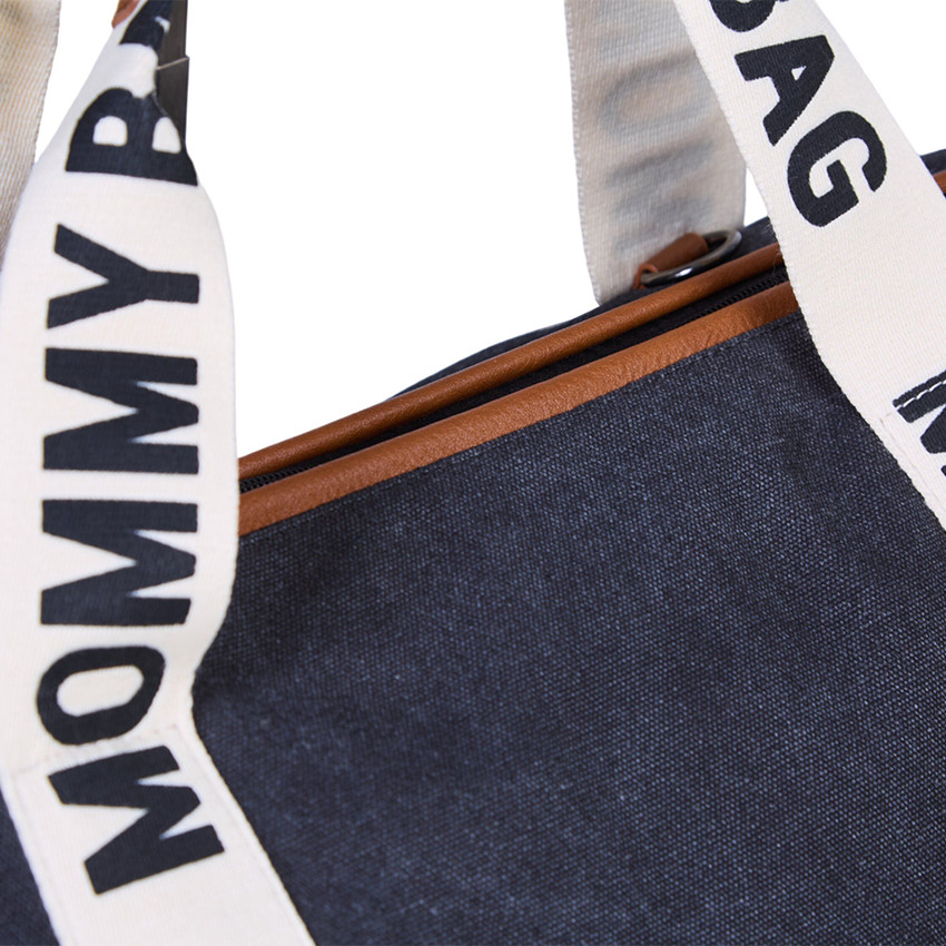 Sac à langer Mommy Bag Signature Canvas Noir 