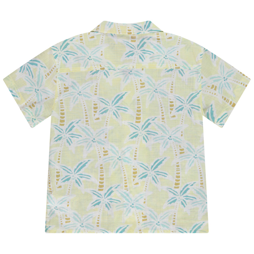 Korte mouwen shirt met palmbomen voor jongen 