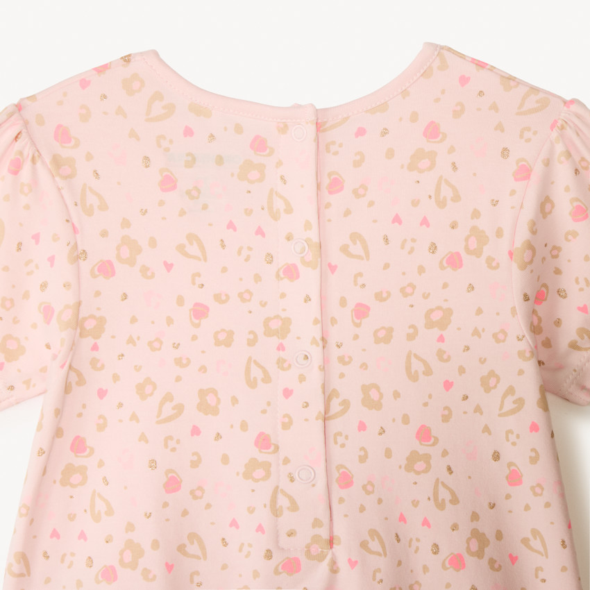 Set van 3 korte jumpsuits met fantasy prints voor meisjes. 