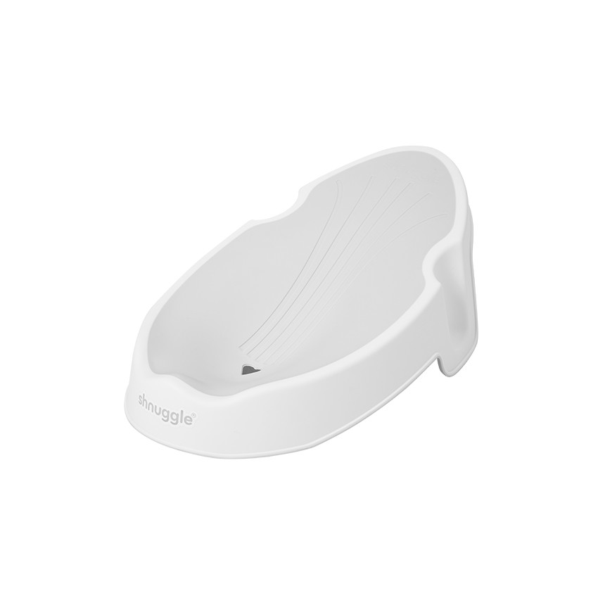 BAIGNOIRE BÉBÉ - 0/12M - BLANC/GRIS 