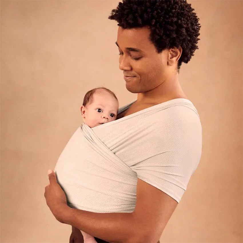 Draagdoek Aura Knit Cream  