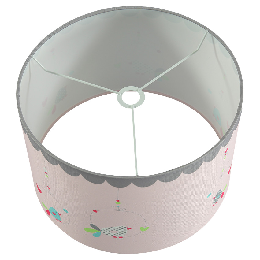 Abat jour avec print oiseaux  