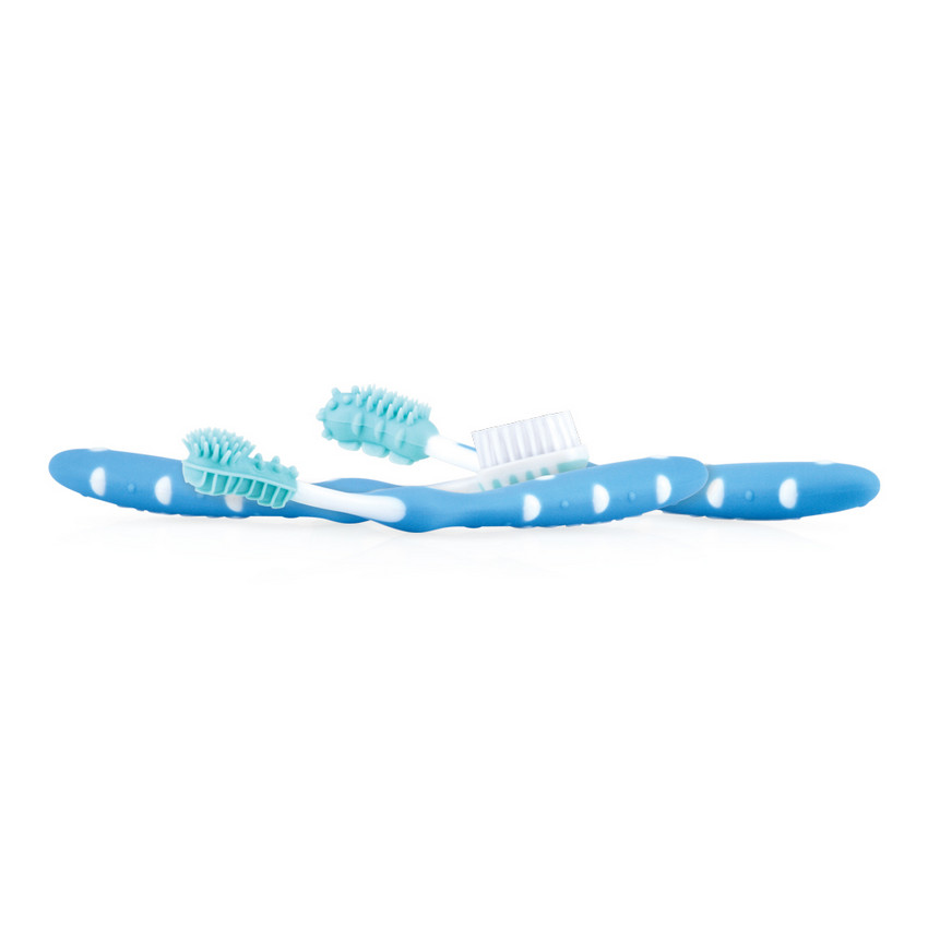 Tandenbortsel 3 stuks - Blauw 