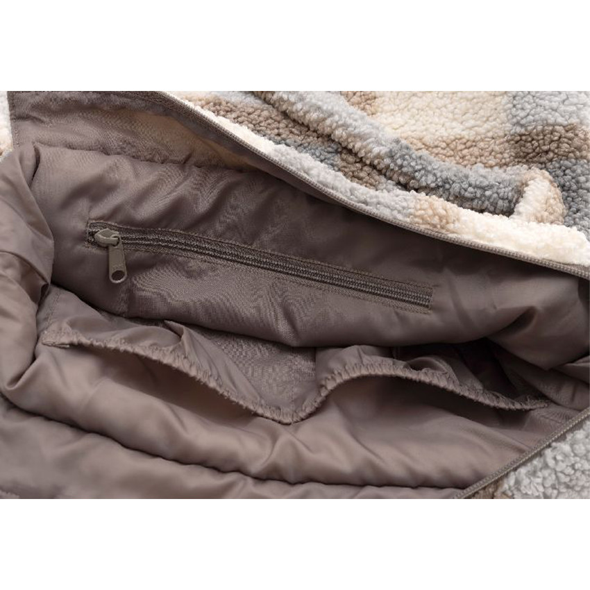 Sac à langer shopper Check Boucle 