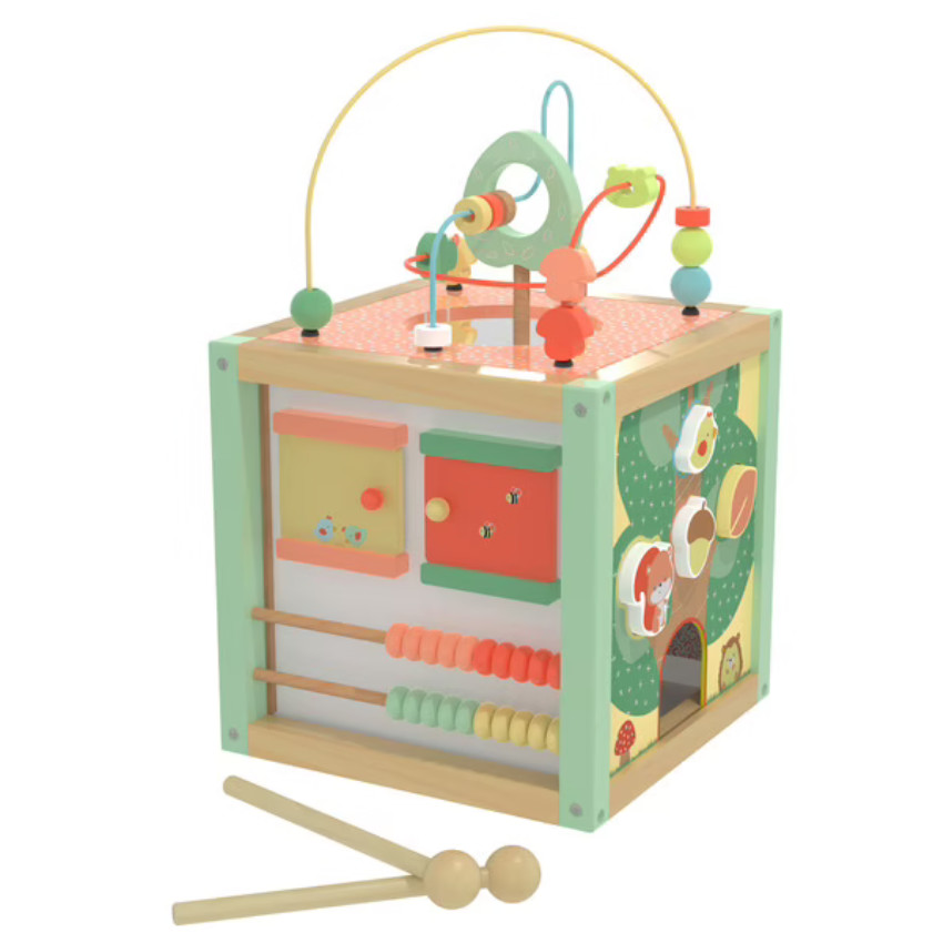 Activiteiten Kubus 4-zijdige bos activiteiten 18m+ 