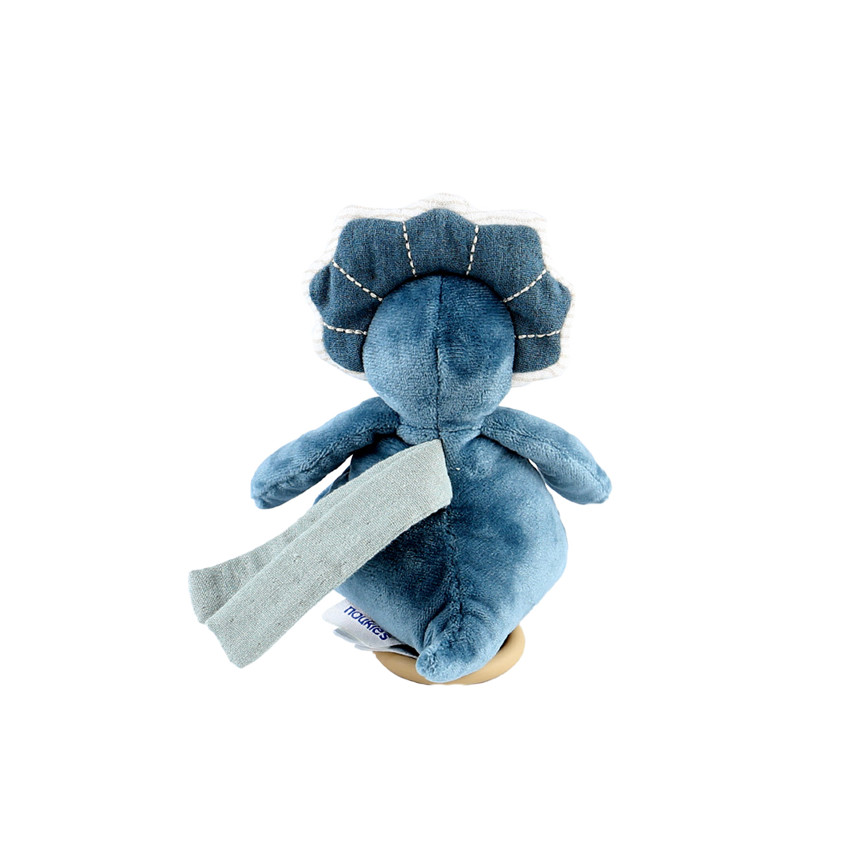 Peluche mini-musicale en veloudoux - Dino 