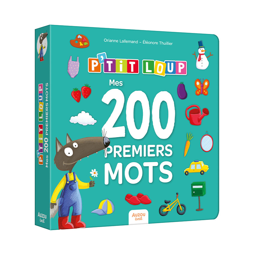 Imagier "P'tit Loup - Mes 200 premiers mots" 