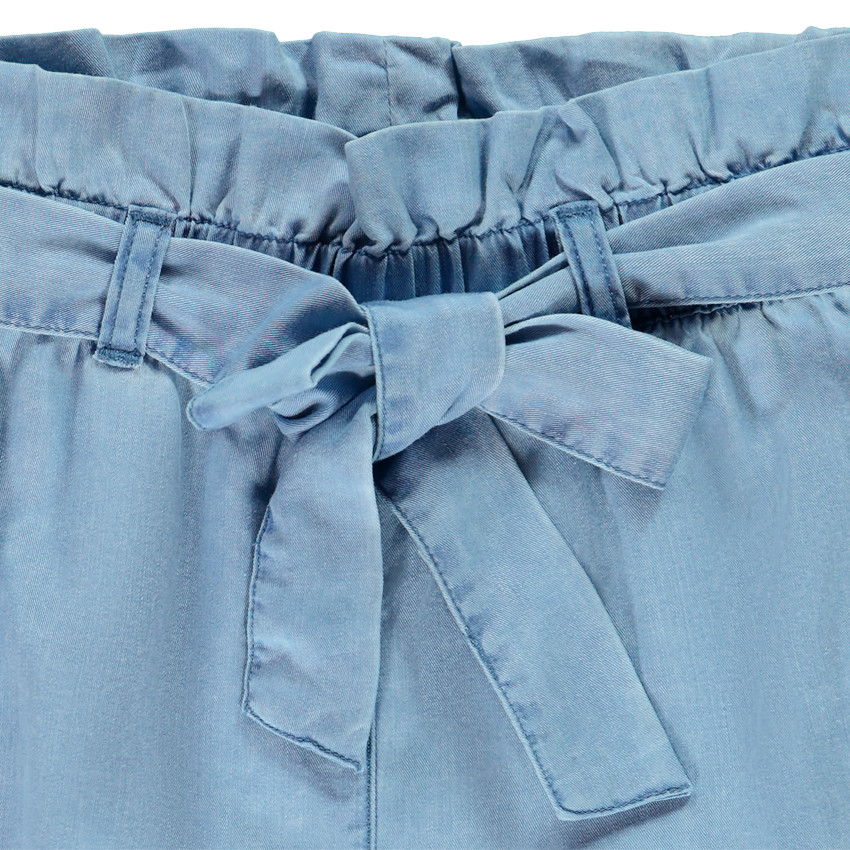 Pantalon large en lyocell pour fille 