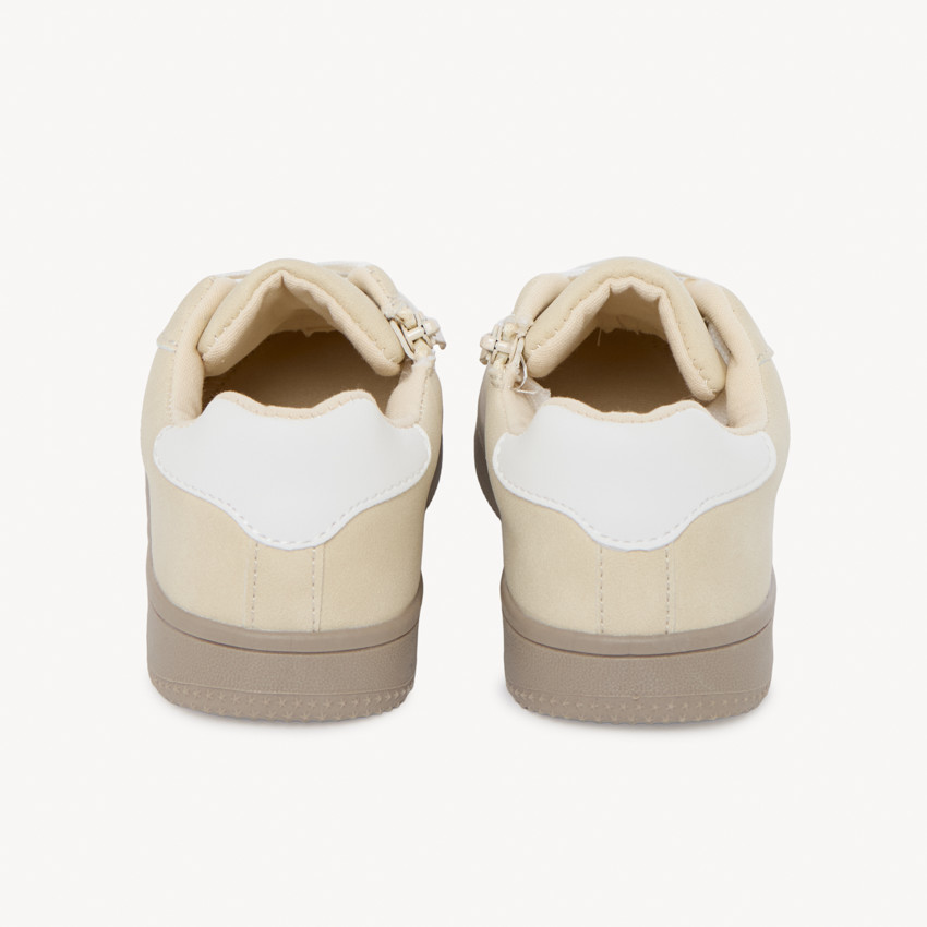 Baskets basses en simili cuir pour garçon 