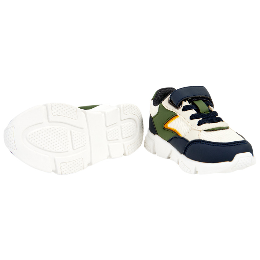 Lage sneakers met kleurrijke accenten voor jongens 