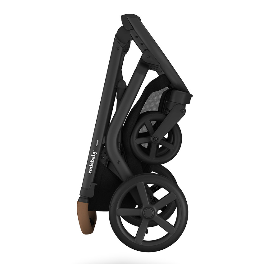 Poussette Nuvo transfomable Single-Double-Jumeaux Black 