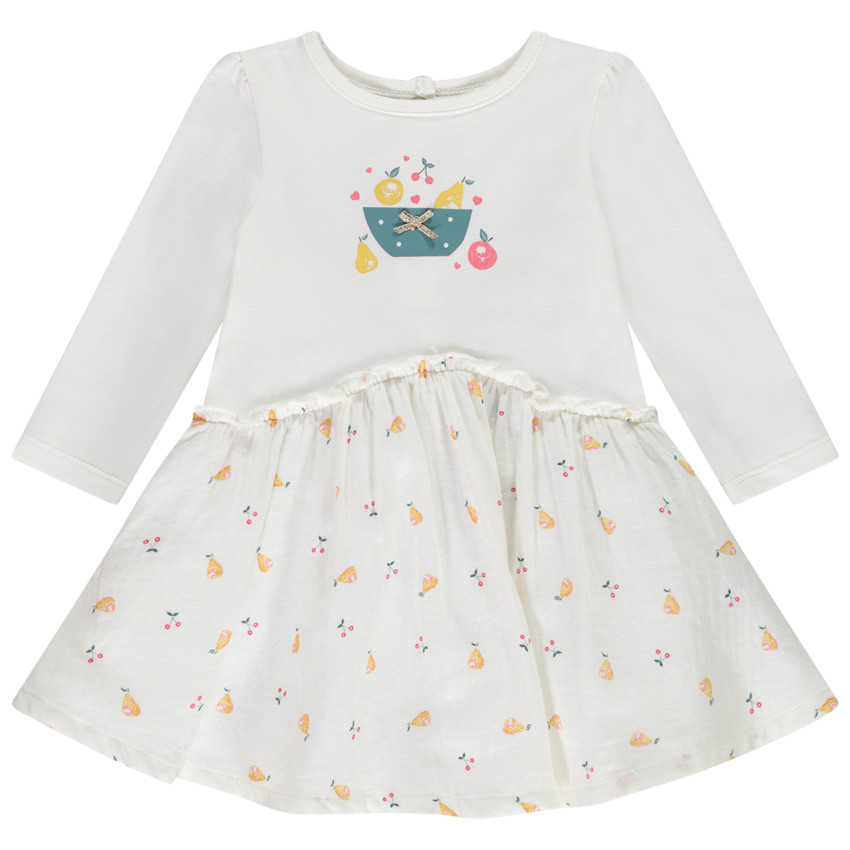 2-in-1 Jurk In Jersey Voor Baby Meisje 