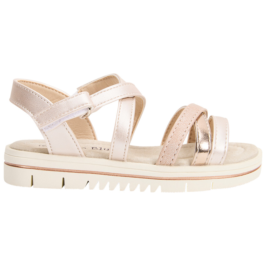 Kruisband sandalen met dikke zool voor meisjes 