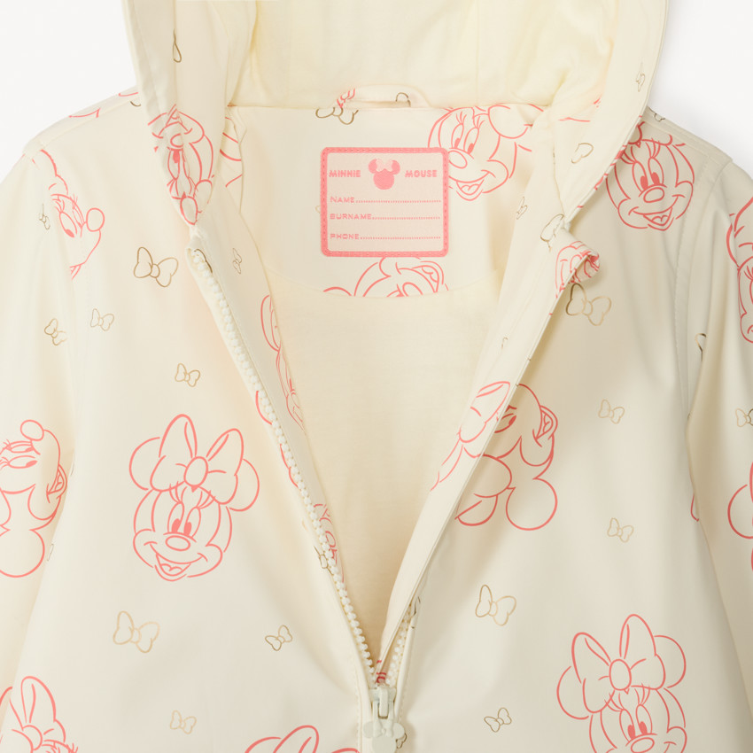Parka gomme imprimé Minnie Disney pour fille 