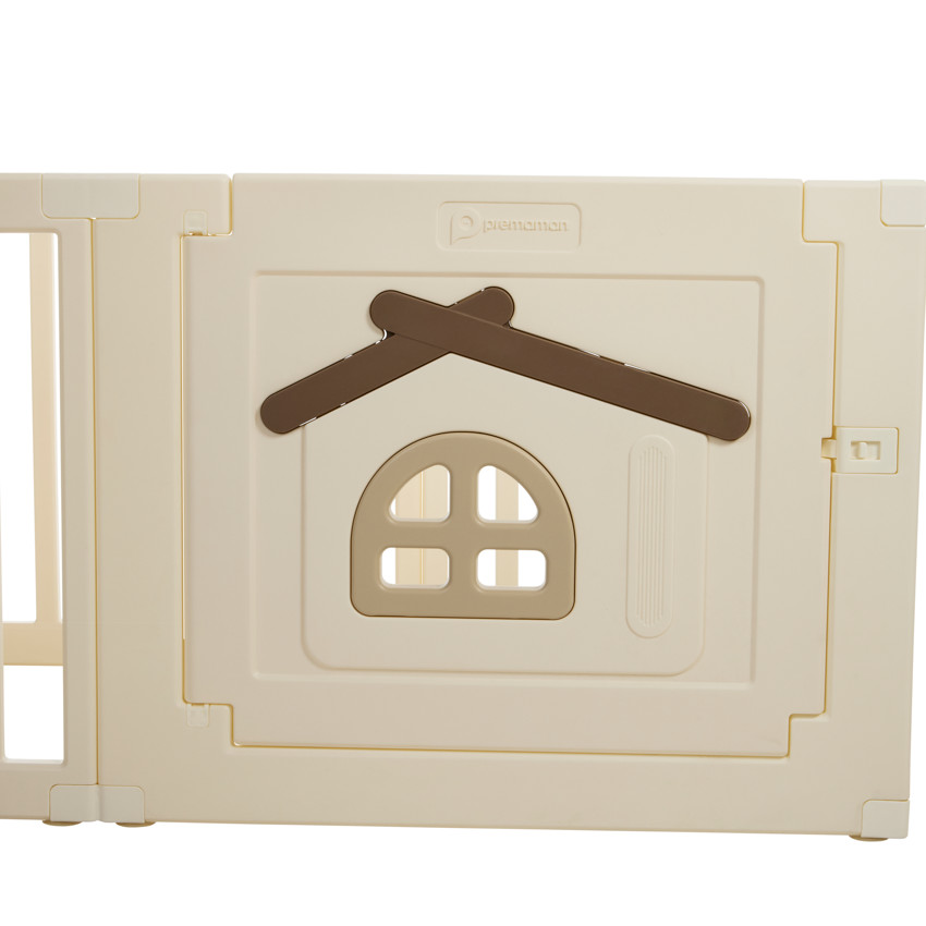 Parc modulable Joy en plastique blanc 