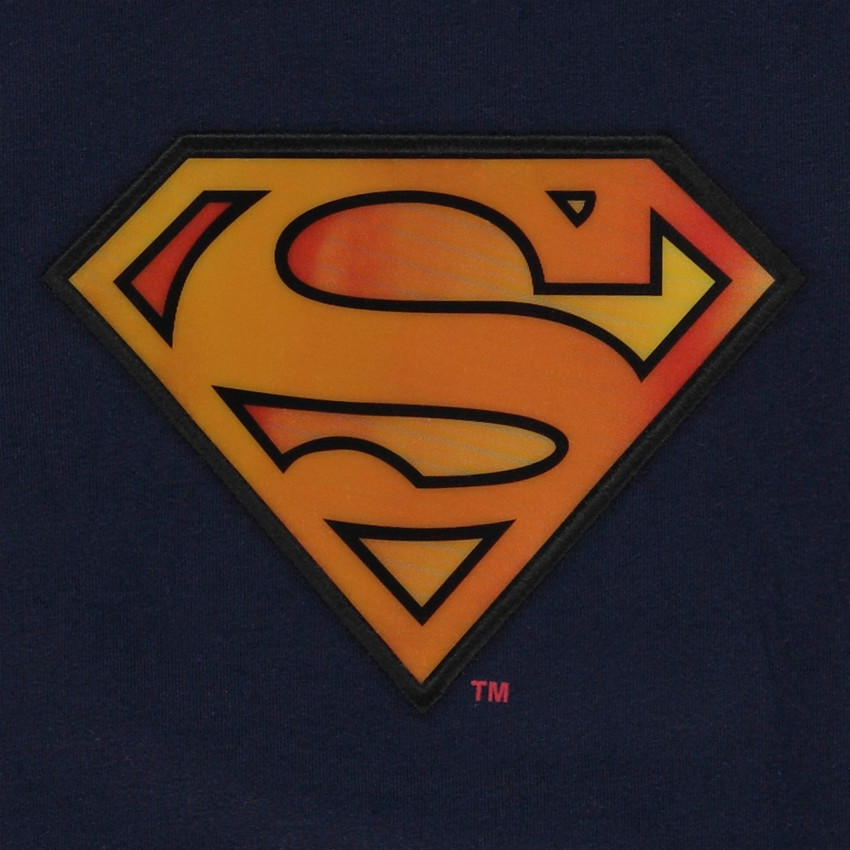 Lange mouwen T-shirt met lenticulaire print Superman Warner voor jongens 
