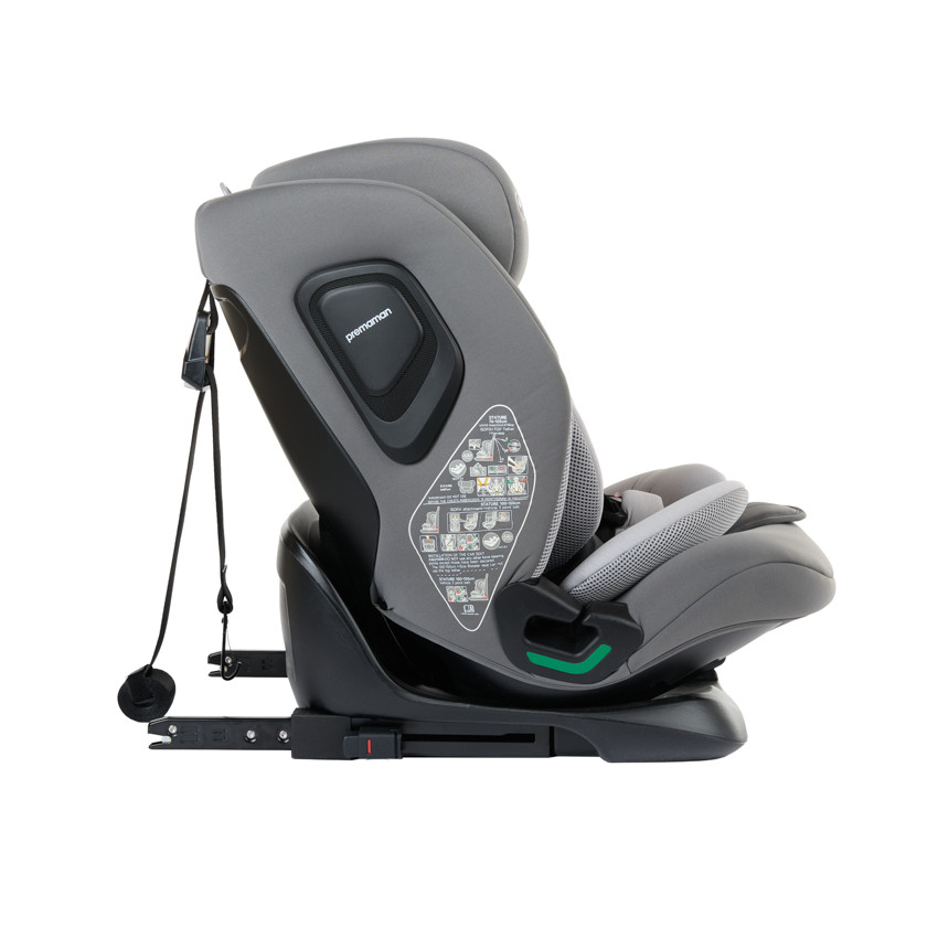 Autostoel i-Size 76-150 cm P-Way grijs 