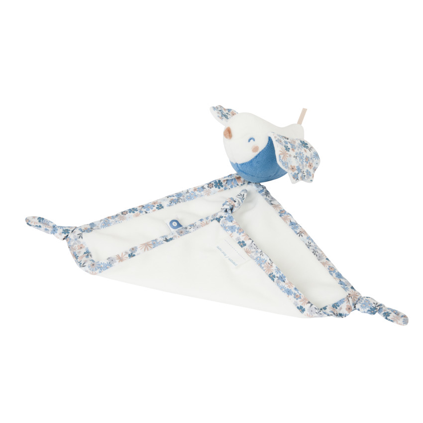 Doudou mouchoir oiseau - Tiny Flowers 