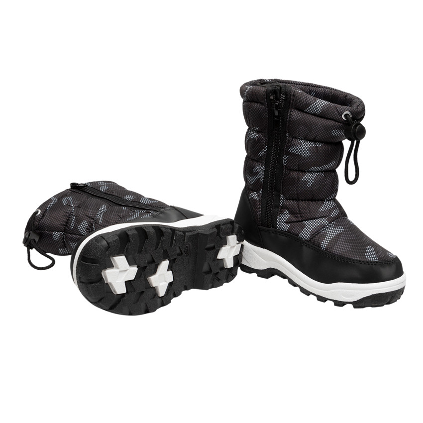 Après-Ski à coque et motif camouflage pour enfant garçon 