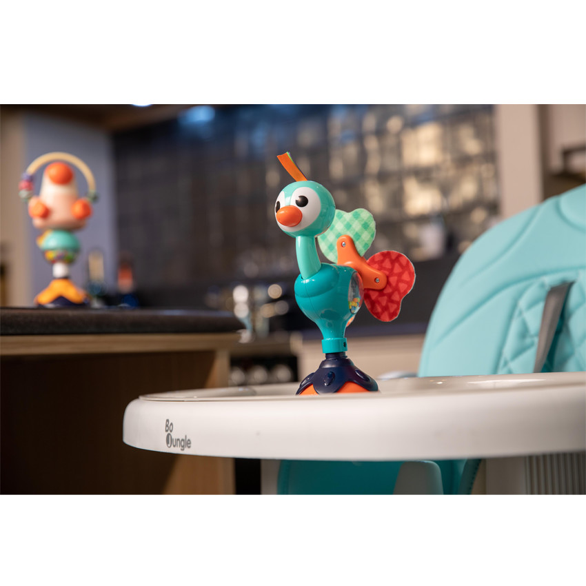 Jouet à ventouse Paon 