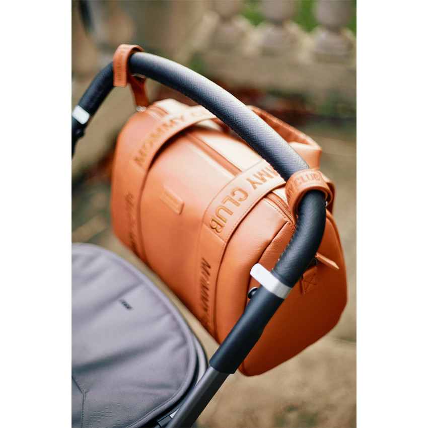 Luiertas Mommy Club Signature Vegan Leder Bruin  