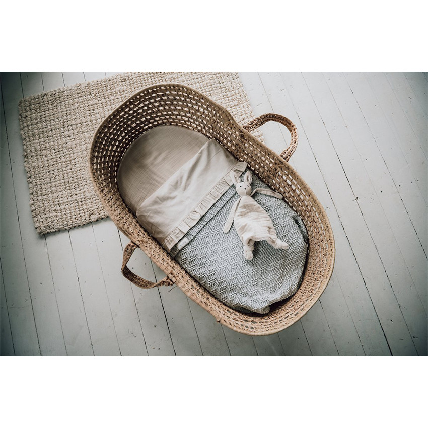 Set berceau Drap housse et Drap Ruffle Combi Faroo Sage TOG 0.1 