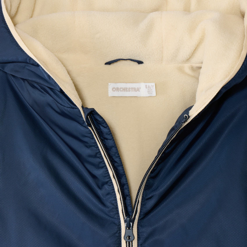 Parka met 50% gerecycled polyester voor jongens 