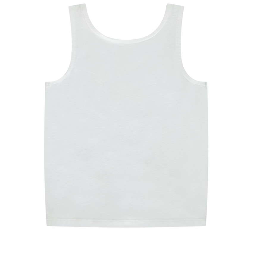 Geknoopt mouwloos topje met fantasieprint en pailletten voor meisjes 