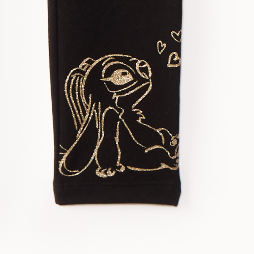 Ensemble fille sweat à capuche et legging Stitch Disney 