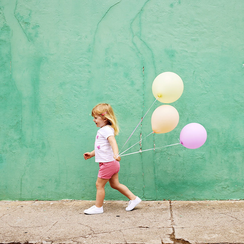 T-shirt manches courtes type marinière fantaisie pour bébé fille 