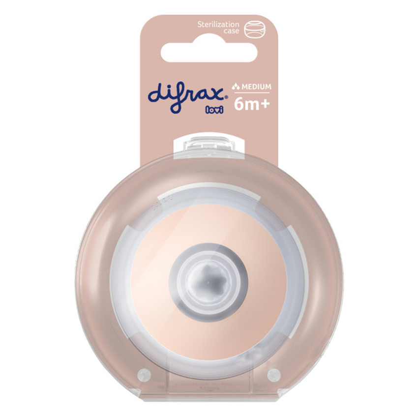 Tétine dynamique Mammafeel Débit normal M 6M+ 