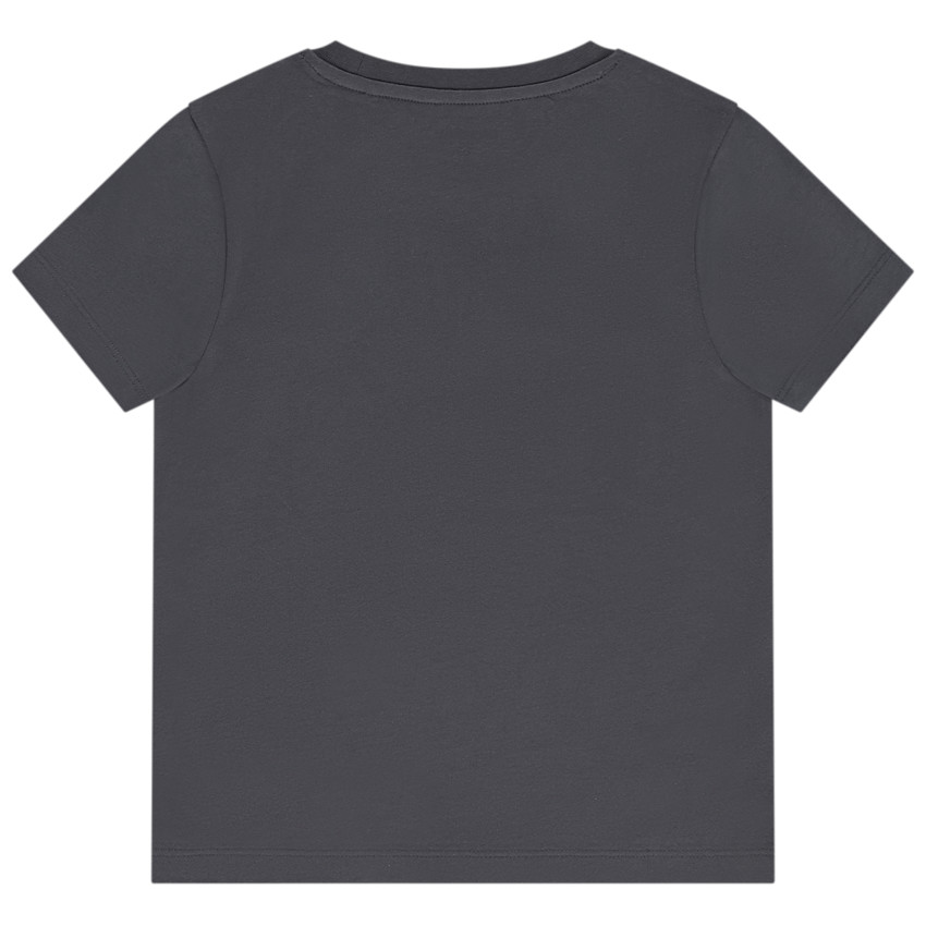 T-shirt manches courtes print fantaisie tropique avec broderies pour garçon 