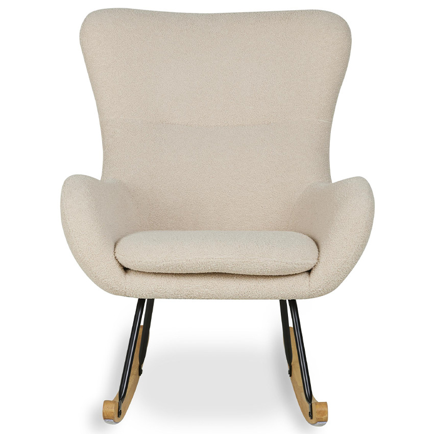 Fauteuil Rocking Basic Beige Sheep 