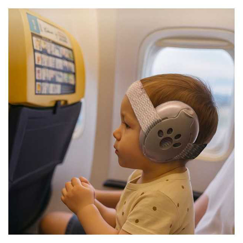 Casque anti-bruit évolutif 0-4ans Beige 