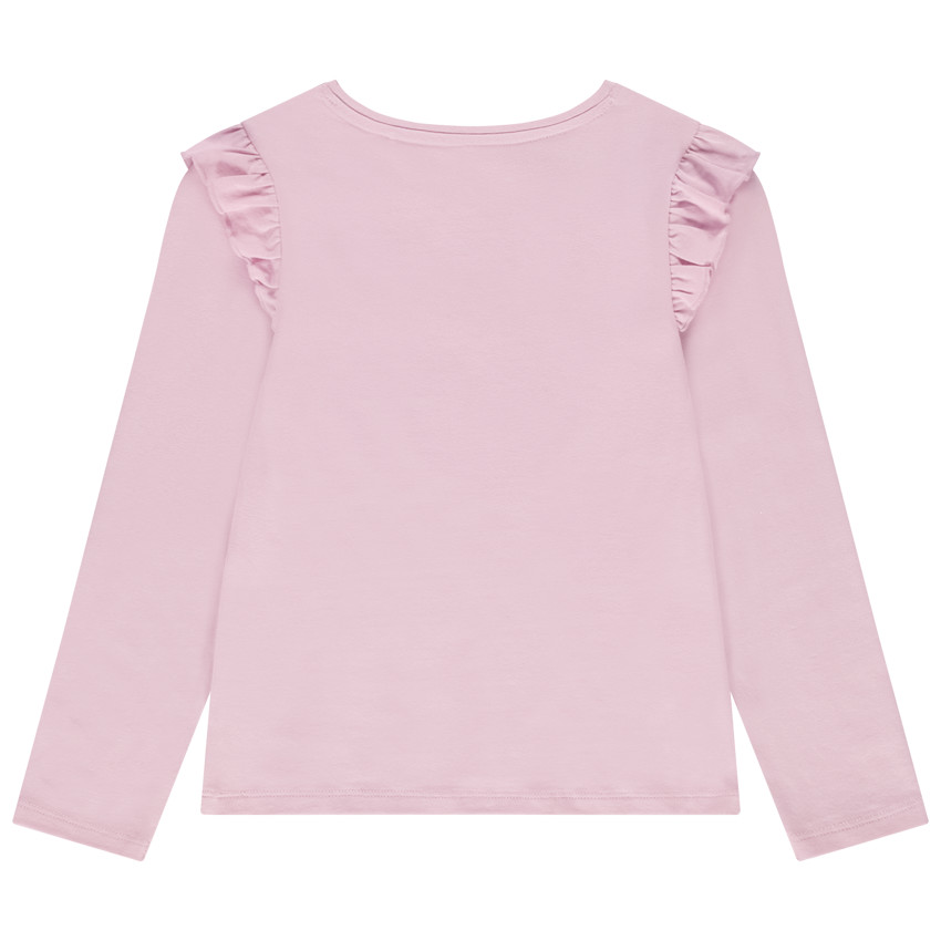 Langarm T-shirt met Minnie Disney print voor meisjes 